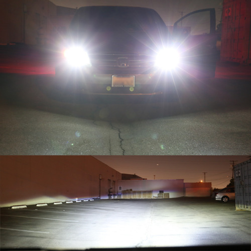 2pcs H4 9003 LED Headlight Bulbs Kit 6000K White High Low Beam Replace Halogen - Fresh Stock Dated February 2026