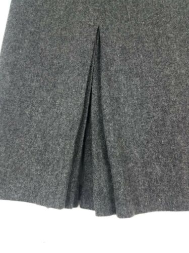 Vintage Hunt Valley Gray Wool A Line Skirt Pencil Womens Size 12 Lined - Fresh Stock Dated February 2026