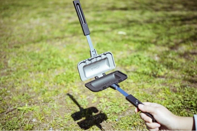 4W1H Hot Sand Solo Grilled Sandwich Maker Tsubame sanjo Kitchen Made in Japan - Fresh Stock Dated February 2026