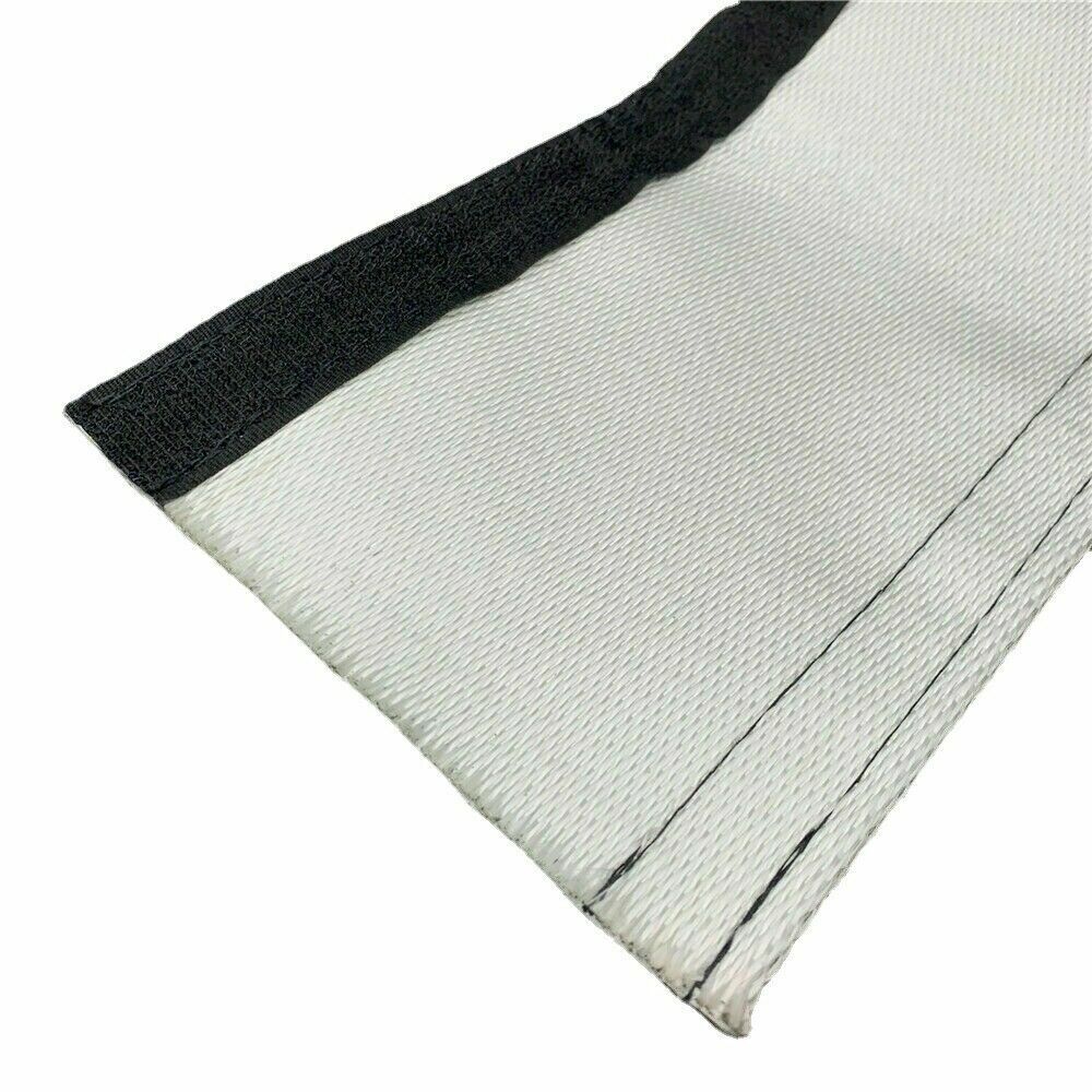 Heat Shield Sleeve Gold Fiberglass Insulated Wire Hose Cover Wrap Loom ½