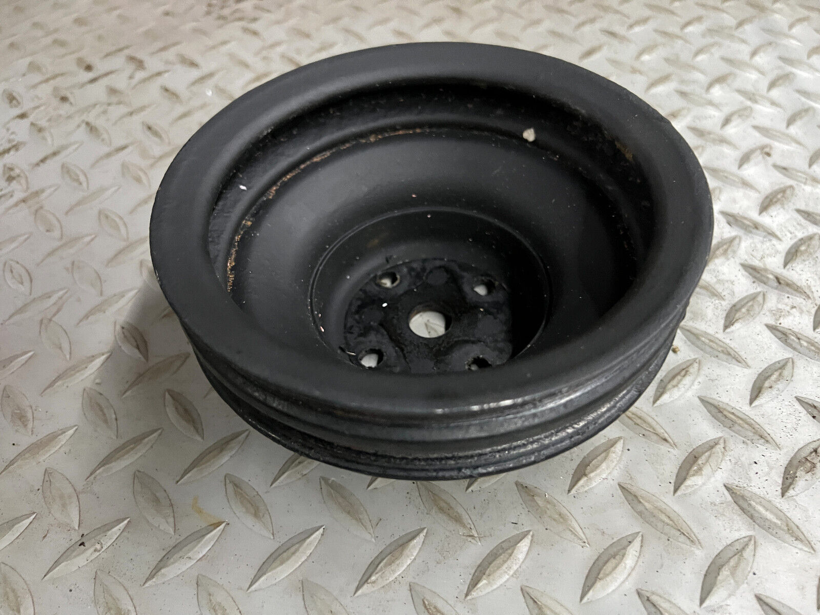 Volvo Penta 5.7L V8 GM Water pump Pulley 2 Grove - Fresh Stock Dated February 2026