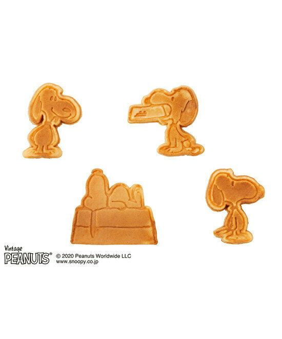 Peanuts Snoopy BRUNO Hot Sandwich Maker Double BOE069-ECRU 100V Japan Domestic - Fresh Stock Dated December 2025