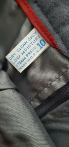 Vintage skirt, gray pleated size 10 w/pockets - Fresh Stock Dated February 2026