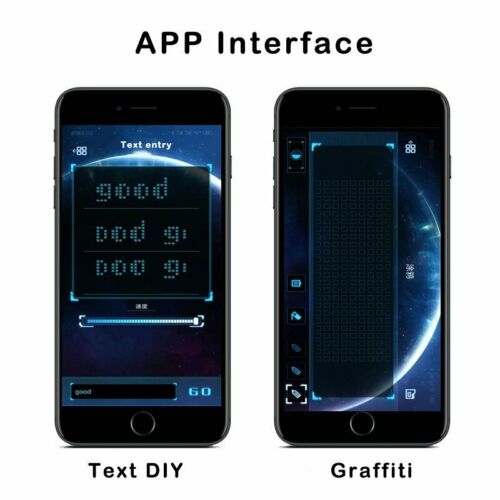 Party Magic Flash LED Glasses App Control Bluetooth Luminous DJ SunGlasses DIY - Fresh Stock Dated February 2026