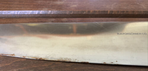 R.H. Forschner Victorinox 12” Chef's Knife AND 40520 8” Knife Switzerland - Fresh Stock Dated December 2025