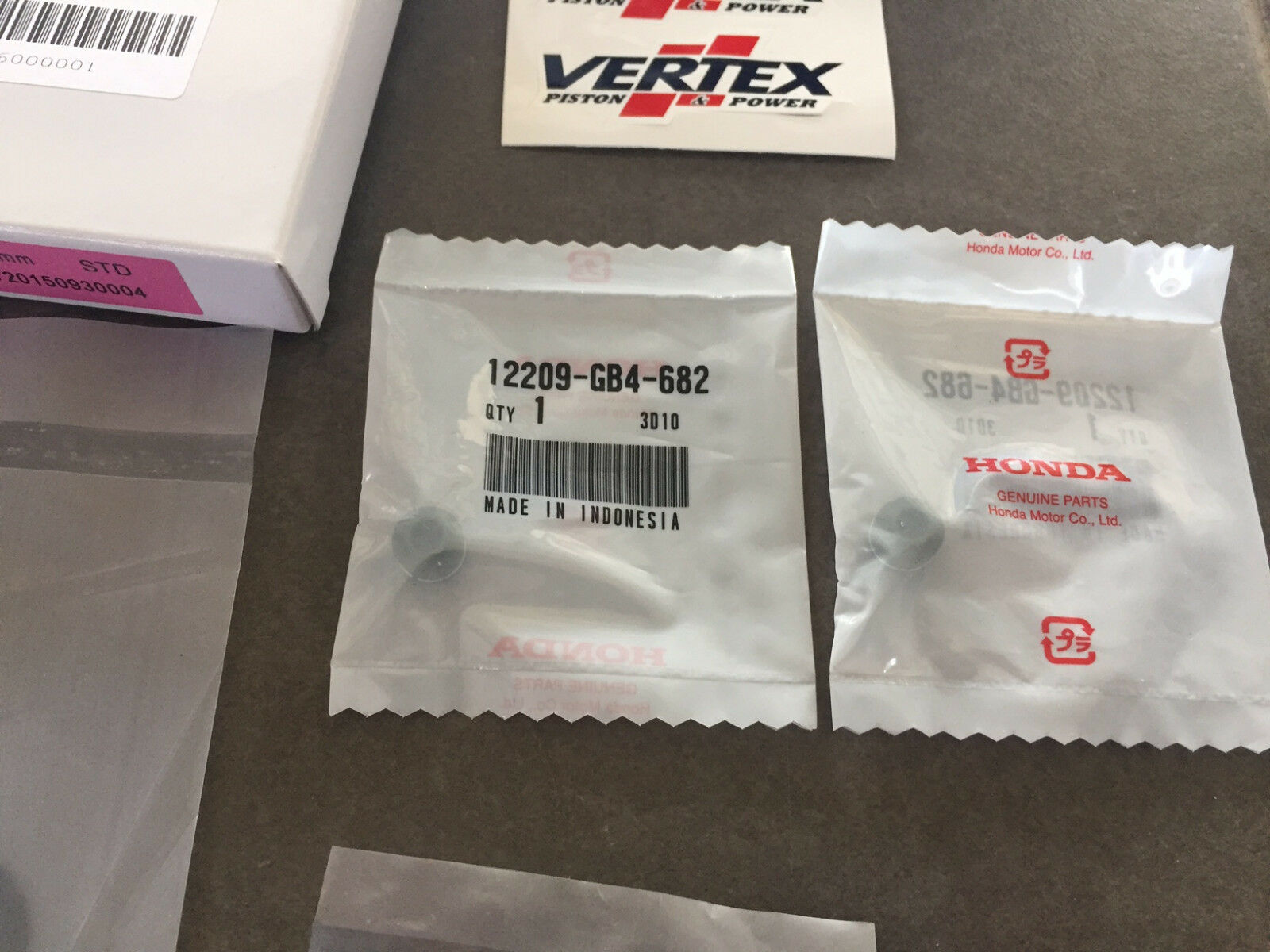 NEW TOP END Rebuild Kit  2006 2007 2008 CRF450R CRF 450R CYLINDER PISTON GASKETS - Fresh Stock Dated February 2026