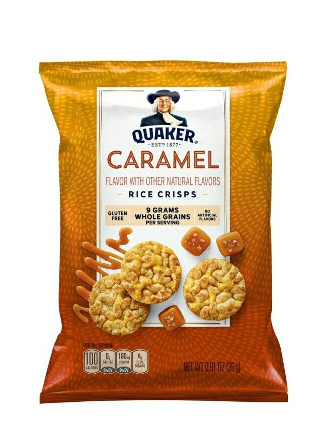 36 Ct Quaker Rice Crisp Variety Pack. Super Fresh! *Free Shipping!* - Fresh Stock Dated February 2026