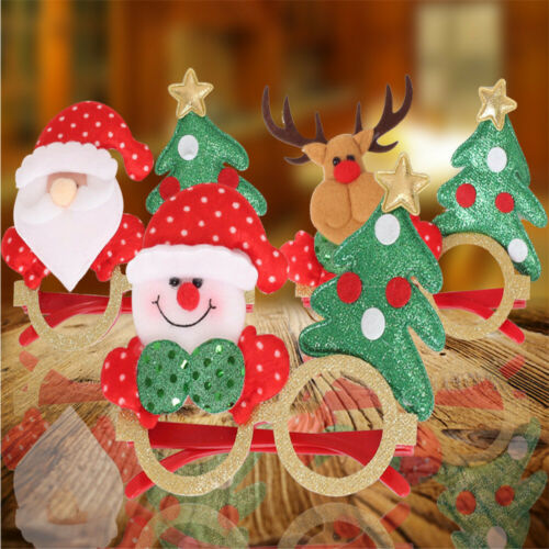Christmas Glasses Fancy Dress Party Accessories Xmas Sunglasses Decorate Lots - Fresh Stock Dated February 2026