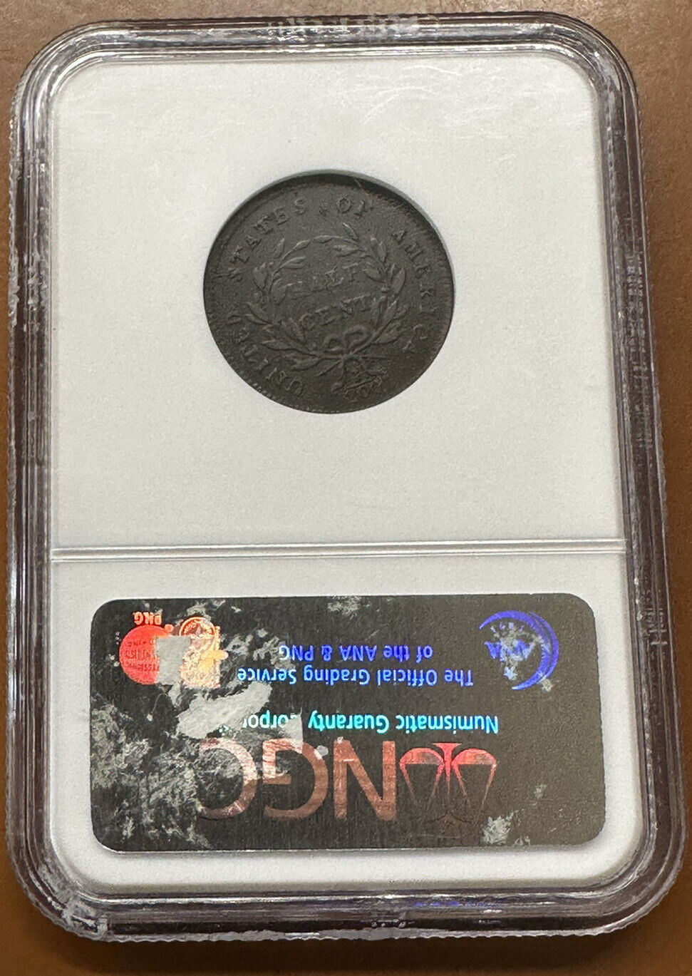 1797 Liberty Cap Half Cent NGC VF30 VF-30 1/1 Plain Edge C-1 1 Over 1 Coin - Fresh Stock Dated February 2026