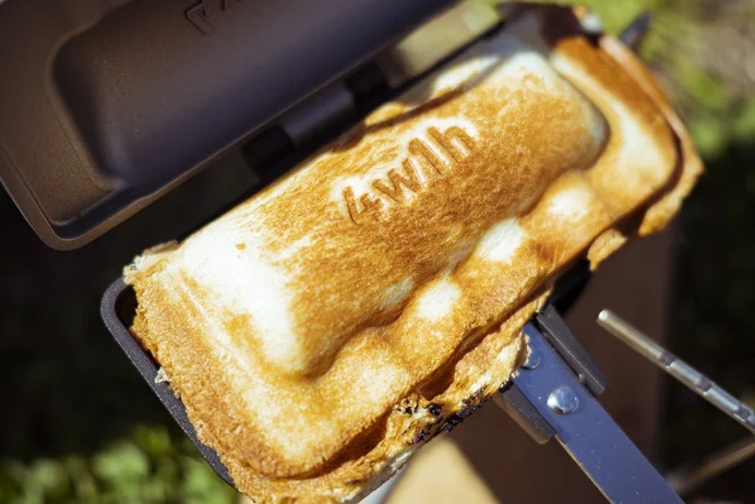 4W1H Hot Sand Solo Grilled Sandwich Maker Tsubame sanjo Kitchen Made in Japan - Fresh Stock Dated February 2026