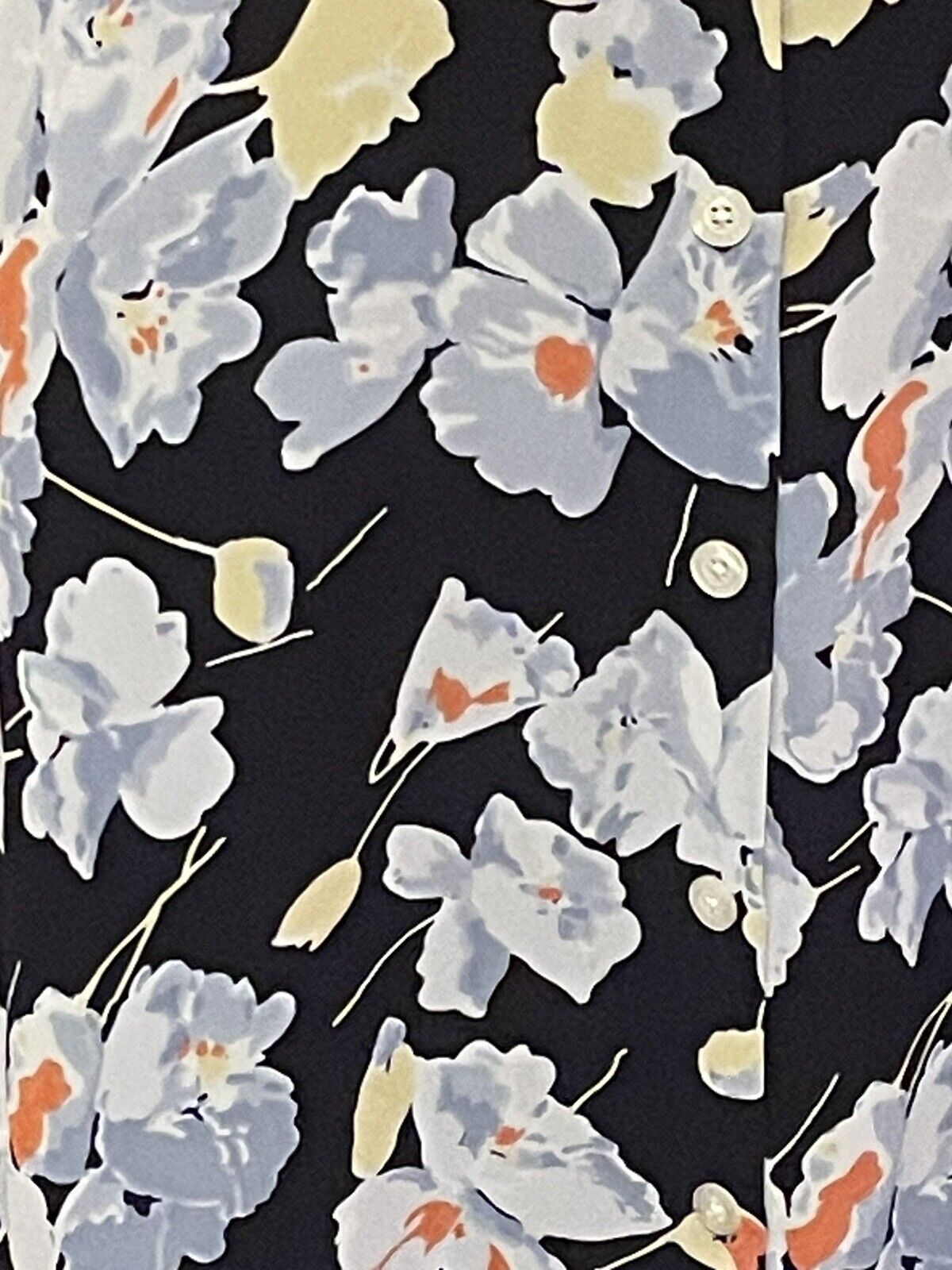 Vintage 90s NOS Ralph Lauren Chaps Floral Skirt 32 Waist Unworn With Tags - Fresh Stock Dated March 2026