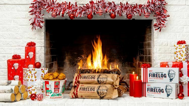 💎 KFC Limited-Edition 11 Herbs & Spices Firelog - FREE Shipping 💎 - Fresh Stock Dated December 2025