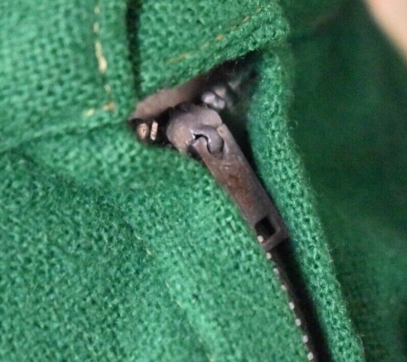 Vintage 50s Green Wool Felt Circle Applique Poodle Skirt Sandra D Grease - Fresh Stock Dated March 2026