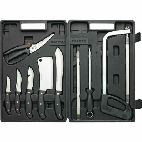 BUTCHER KNIFE 13pc PRO SERIES Stainless Hunter Process Game Skinning Fishing - Fresh Stock Dated December 2025