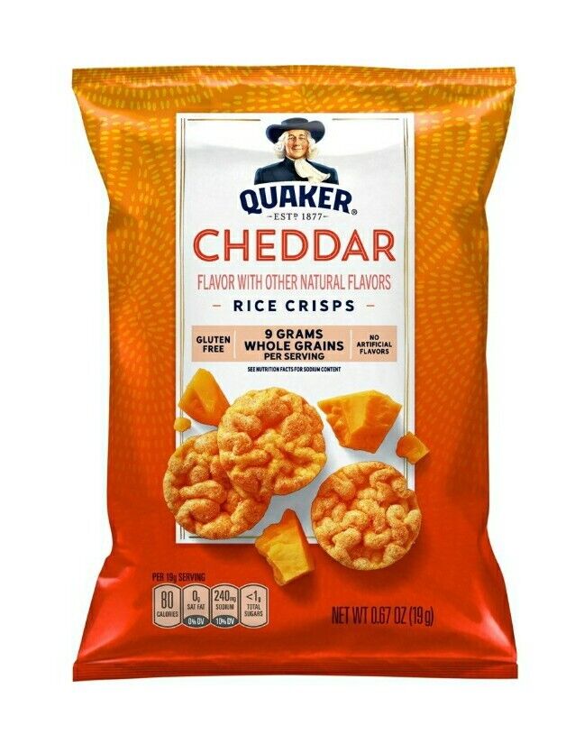 36 Ct Quaker Rice Crisp Variety Pack. Super Fresh! *Free Shipping!* - Fresh Stock Dated February 2026