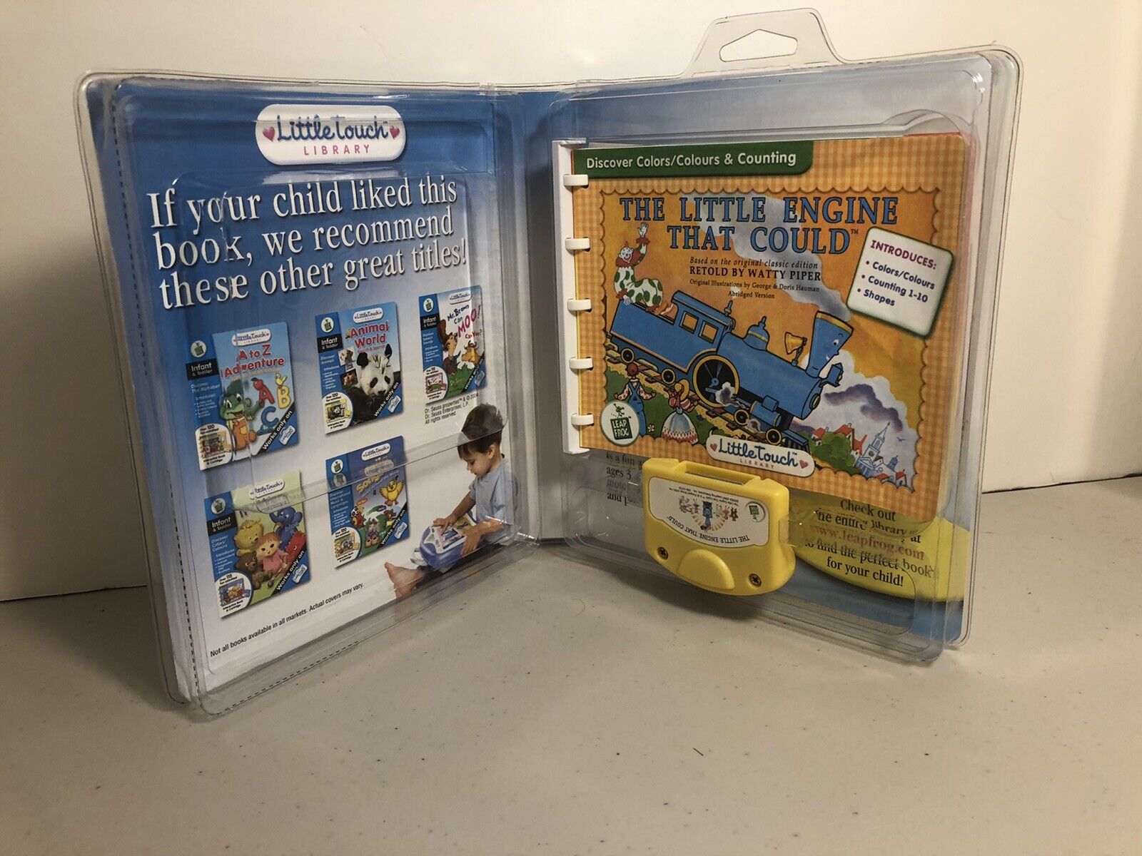 LEAPFROG - LITTLE ENGINE THAT COULD LITTLE TOUCH LIBRARY  By Watty Piper - Fresh Stock Dated February 2026