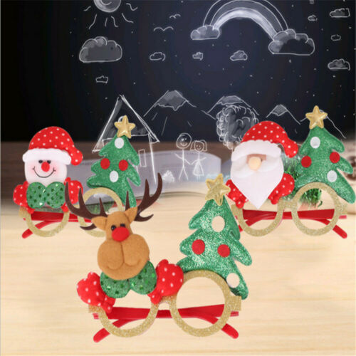Christmas Glasses Fancy Dress Party Accessories Xmas Sunglasses Decorate Lots - Fresh Stock Dated February 2026