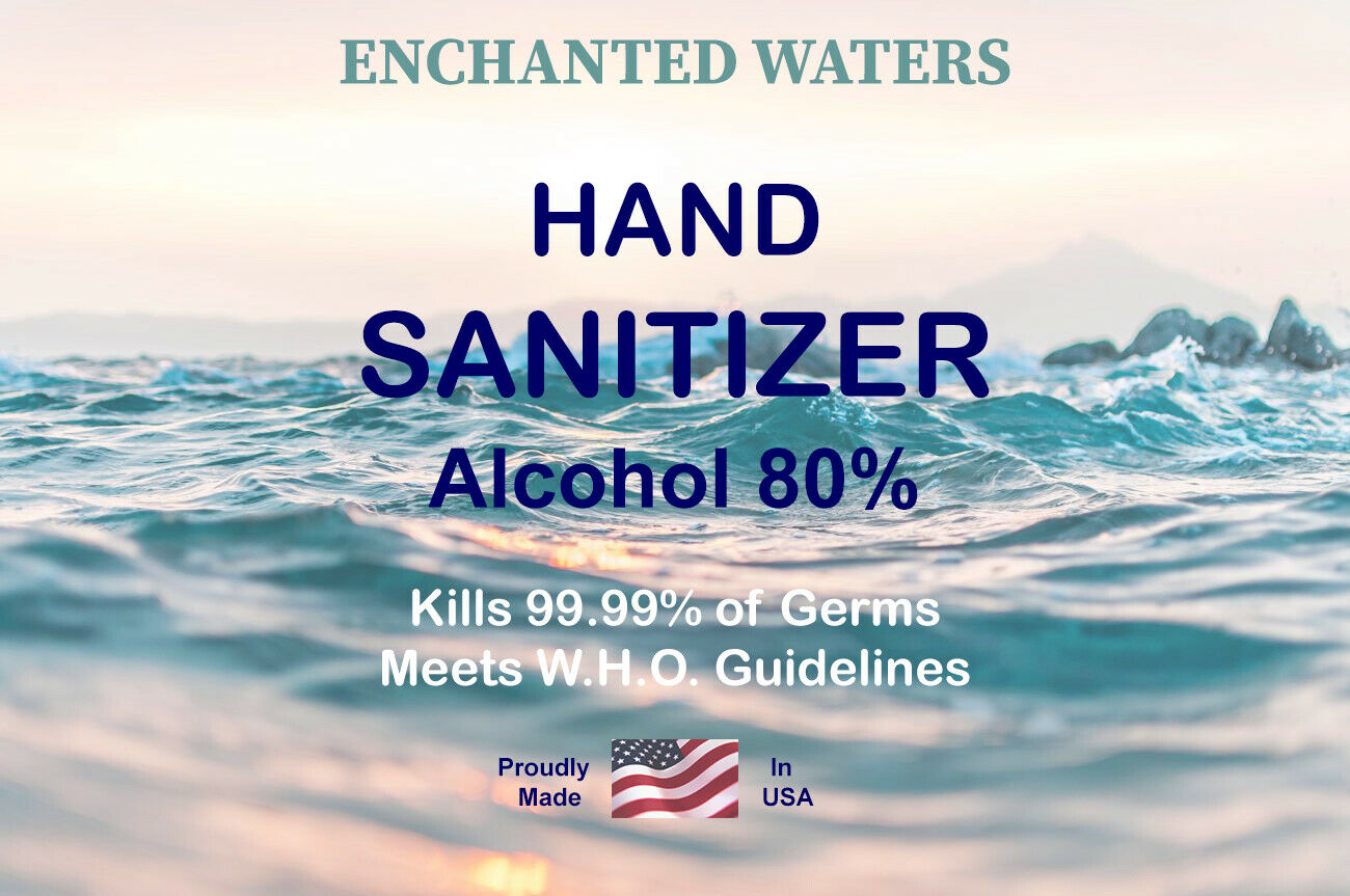 Hand Sanitizer Spray | 80% Alcohol (Made USA) | 2oz to 32 ounce (Same Day Ship) - Fresh Stock Dated February 2026