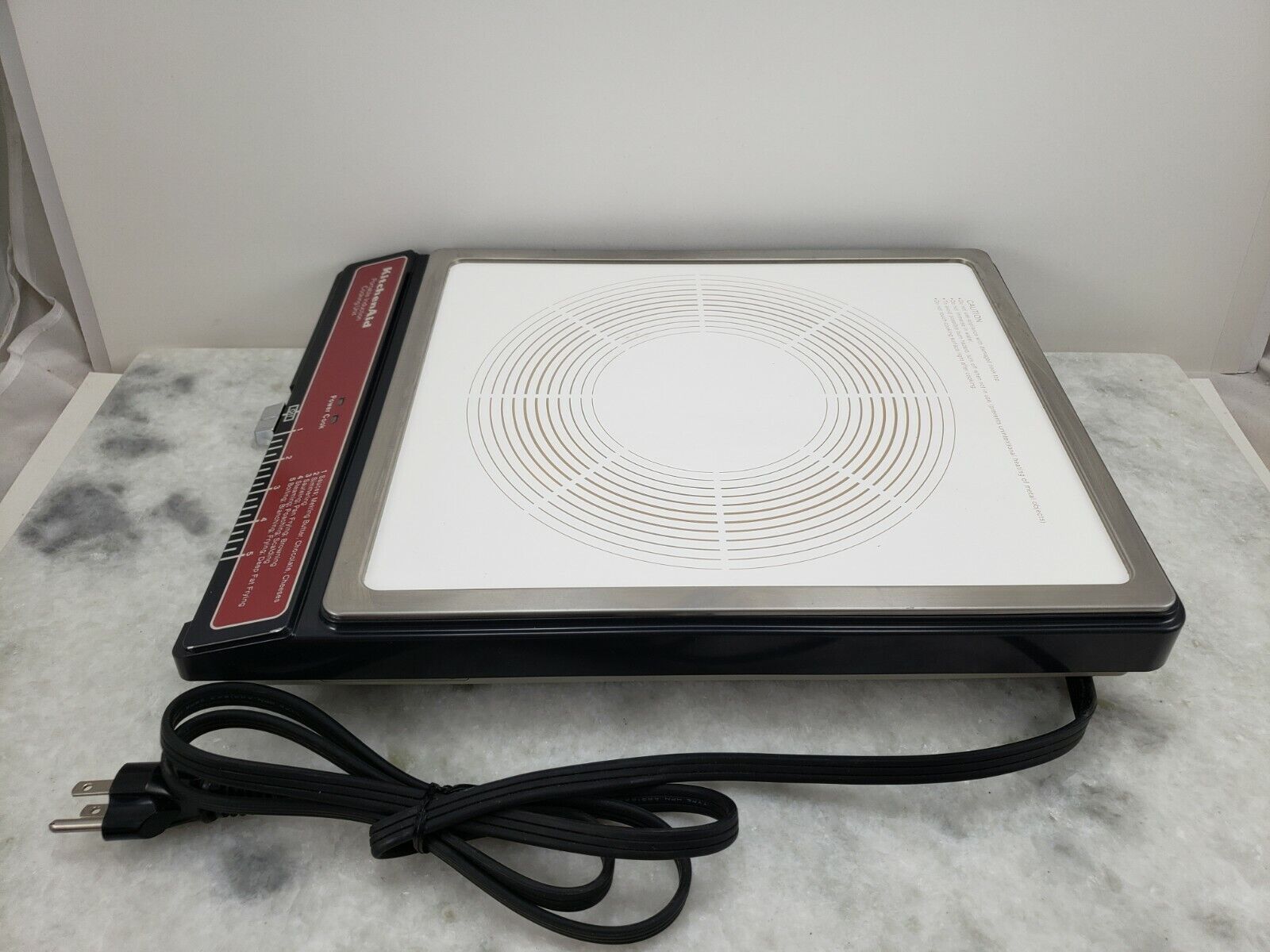 Kitchenaid Portable Induction Cooking Unit, Rare, Vintage, Model KIC1, 1984 - Fresh Stock Dated February 2026