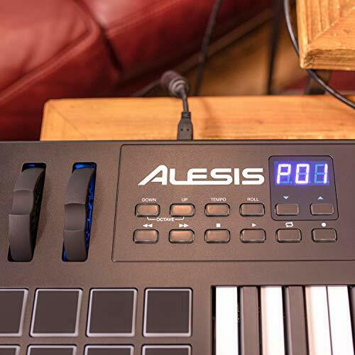 Alesis VI25 | 25-Key USB MIDI Keyboard Controller with 16 Pads 16 Assignable ... - Fresh Stock Dated February 2026