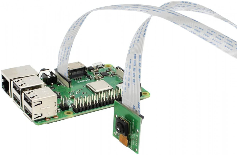 [2 Pack] Raspberry Pi Camera Cable Long 2m, MazerPi 15 Pin Ribbon Flat... - Fresh Stock Dated February 2026