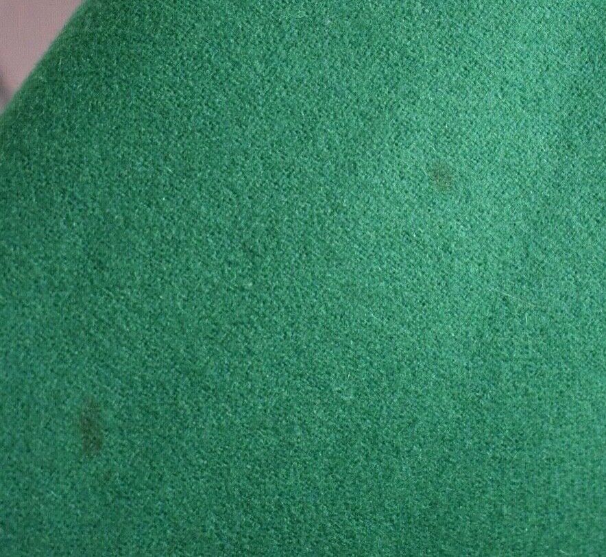 Vintage 50s Green Wool Felt Circle Applique Poodle Skirt Sandra D Grease - Fresh Stock Dated March 2026