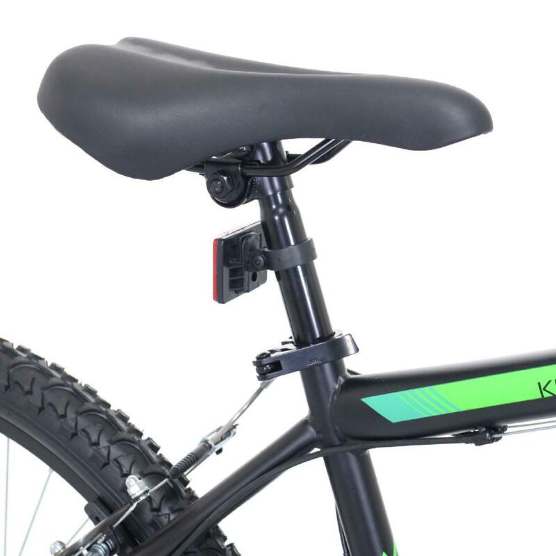 Kent 24 In. Northpoint Boys Mountain Bike 21 Speed Front Disc Brake Black/Green - Fresh Stock Dated February 2026