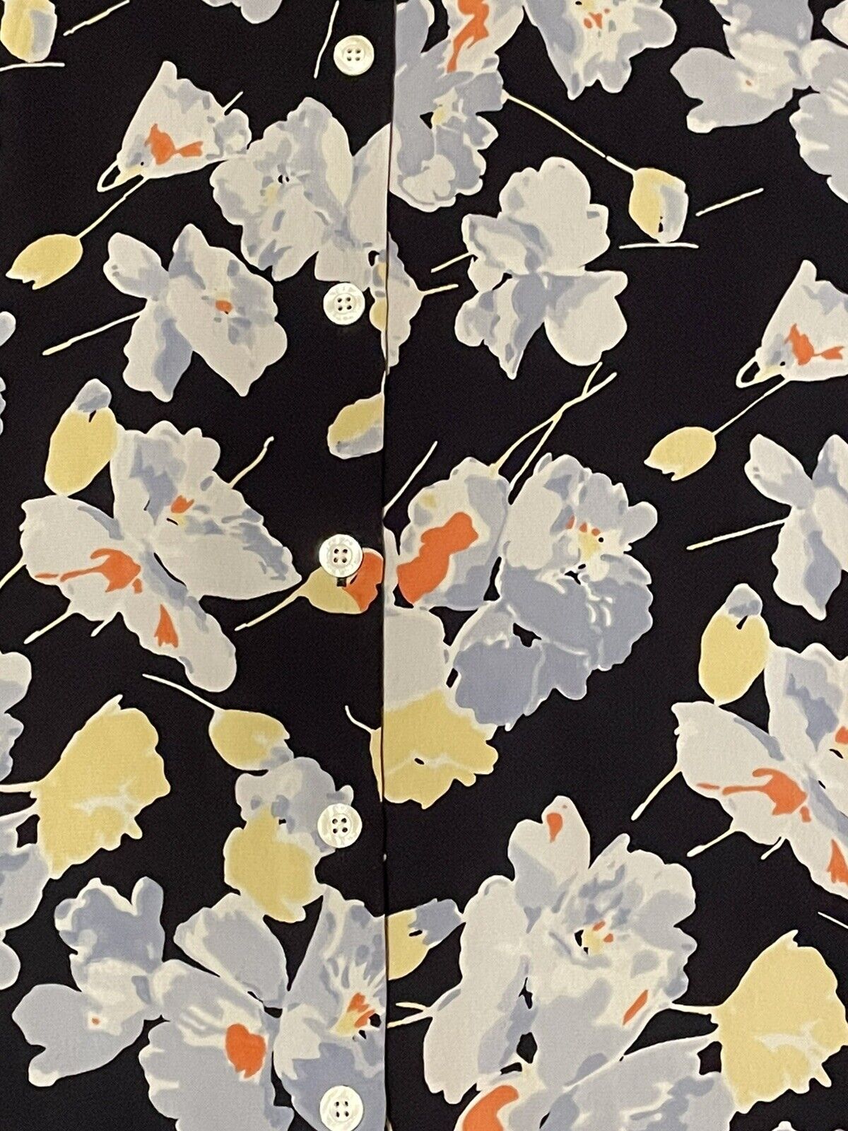 Vintage 90s NOS Ralph Lauren Chaps Floral Skirt 32 Waist Unworn With Tags - Fresh Stock Dated March 2026