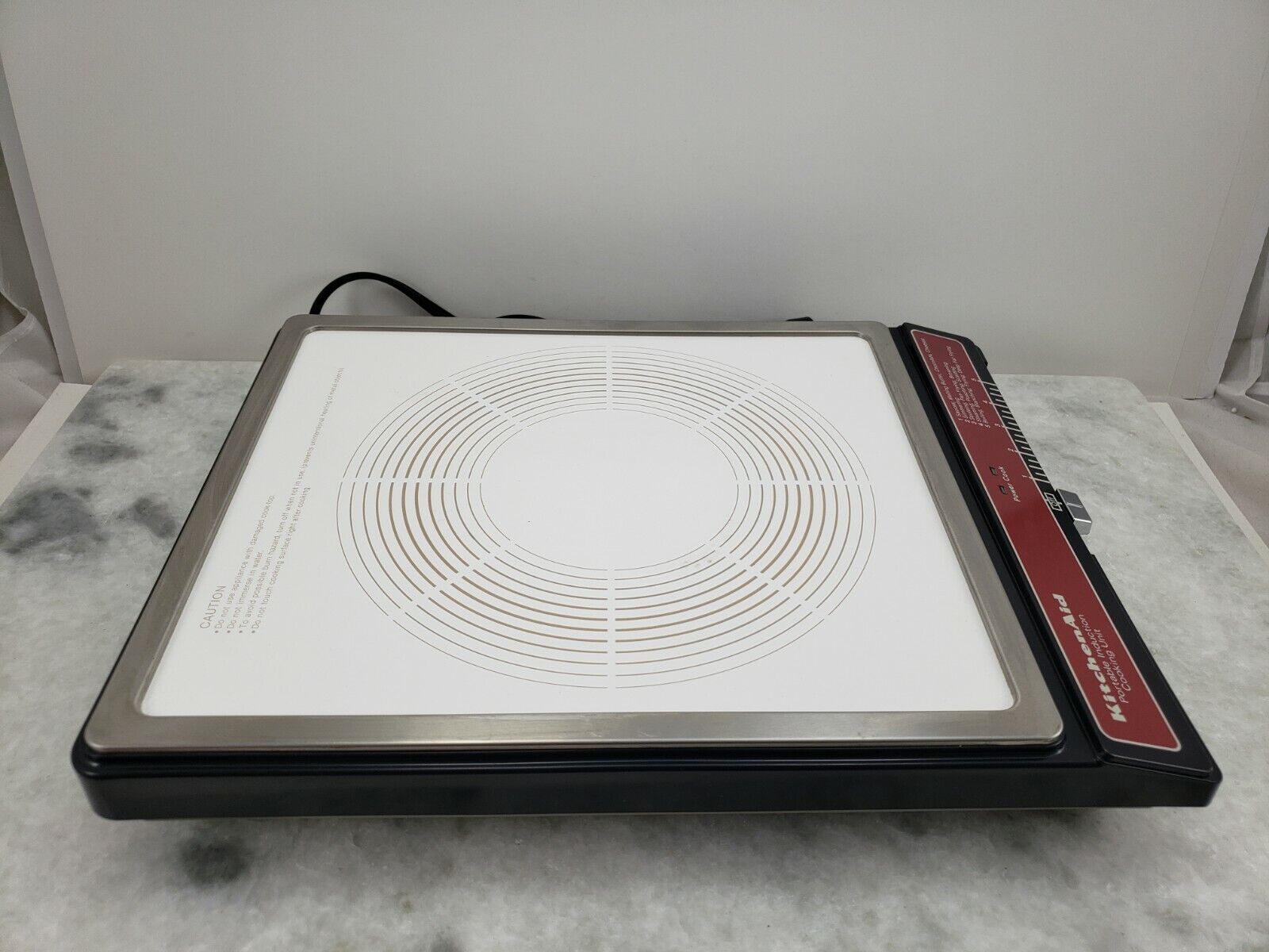 Kitchenaid Portable Induction Cooking Unit, Rare, Vintage, Model KIC1, 1984 - Fresh Stock Dated February 2026