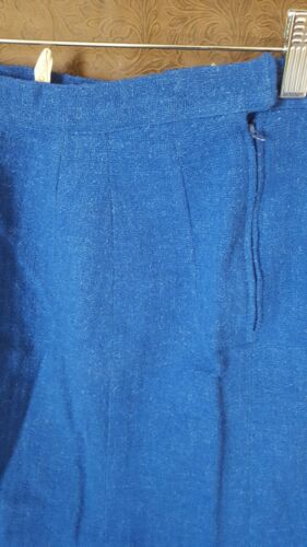 vintage 1950's tweed skirt blue Da Vidow - Fresh Stock Dated February 2026