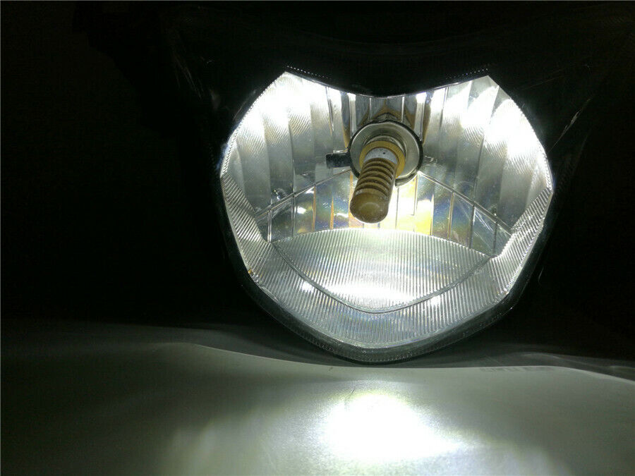 LED Headlight Bulbs Lamp High Low Beam Super Bright H4 For Motorcycle Motorbike - Fresh Stock Dated February 2026