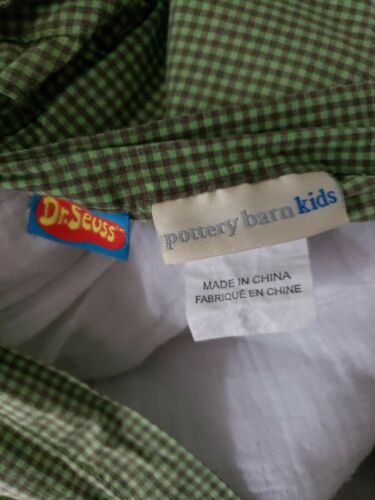 Pottery Barn Kids Dr. Seuss Cat In The Hat Quilted Standard Pillow Sham Cover - Fresh Stock Dated December 2025