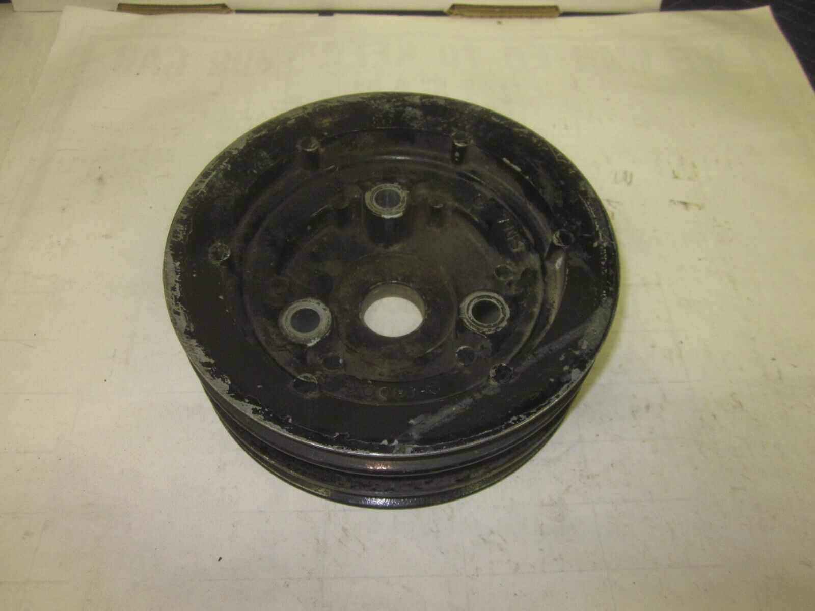 Used Mercruiser Volvo Harmonic Damper Balancer Pulley 90081-C Chevy 4.3 5.7 350 - Fresh Stock Dated February 2026