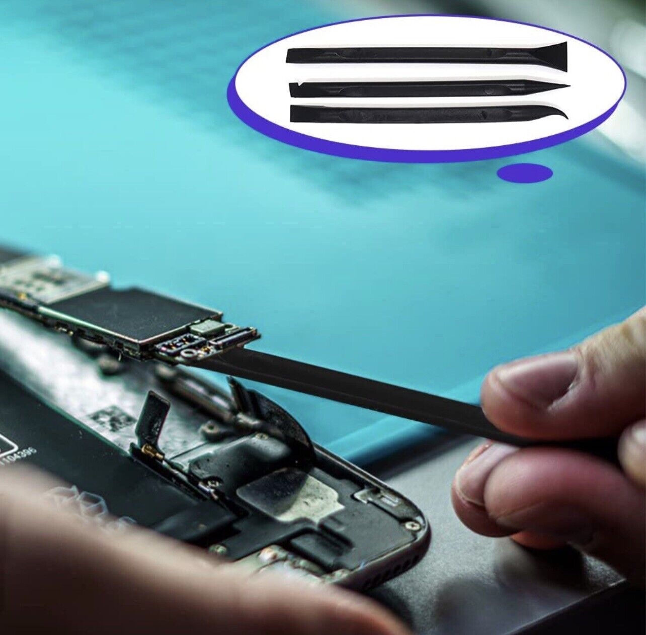 6Pcs Plastic Scraper Cleaning Tool Carbon Fiber Lottery Ticket Scratcher Tool - Fresh Stock Dated February 2026