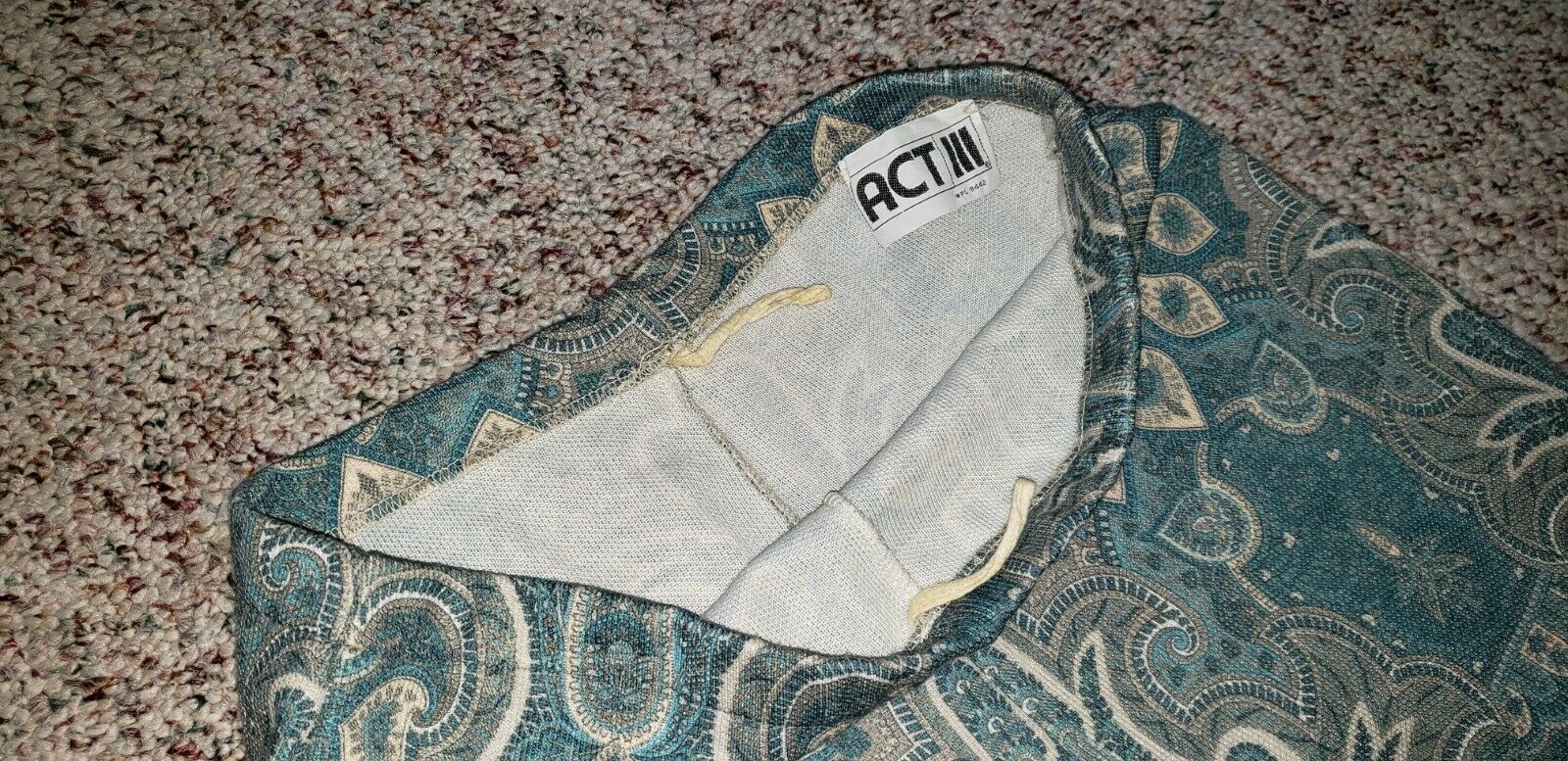 VTG ACT III BELL BOTTOMS & MATCHING MAXI SKIRT SIZE 10 HIPPY ERA PAISLEY BOHO - Fresh Stock Dated February 2026