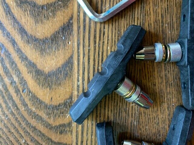 Bike Brake Pads Set, 3 Pairs Road Mountain Bicycle V-Brake Blocks Shoes - Fresh Stock Dated February 2026