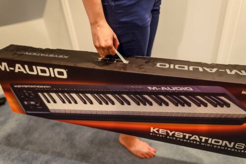 M-Audio KEYSTATION61MK3 Keyboard Controller - Fresh Stock Dated February 2026