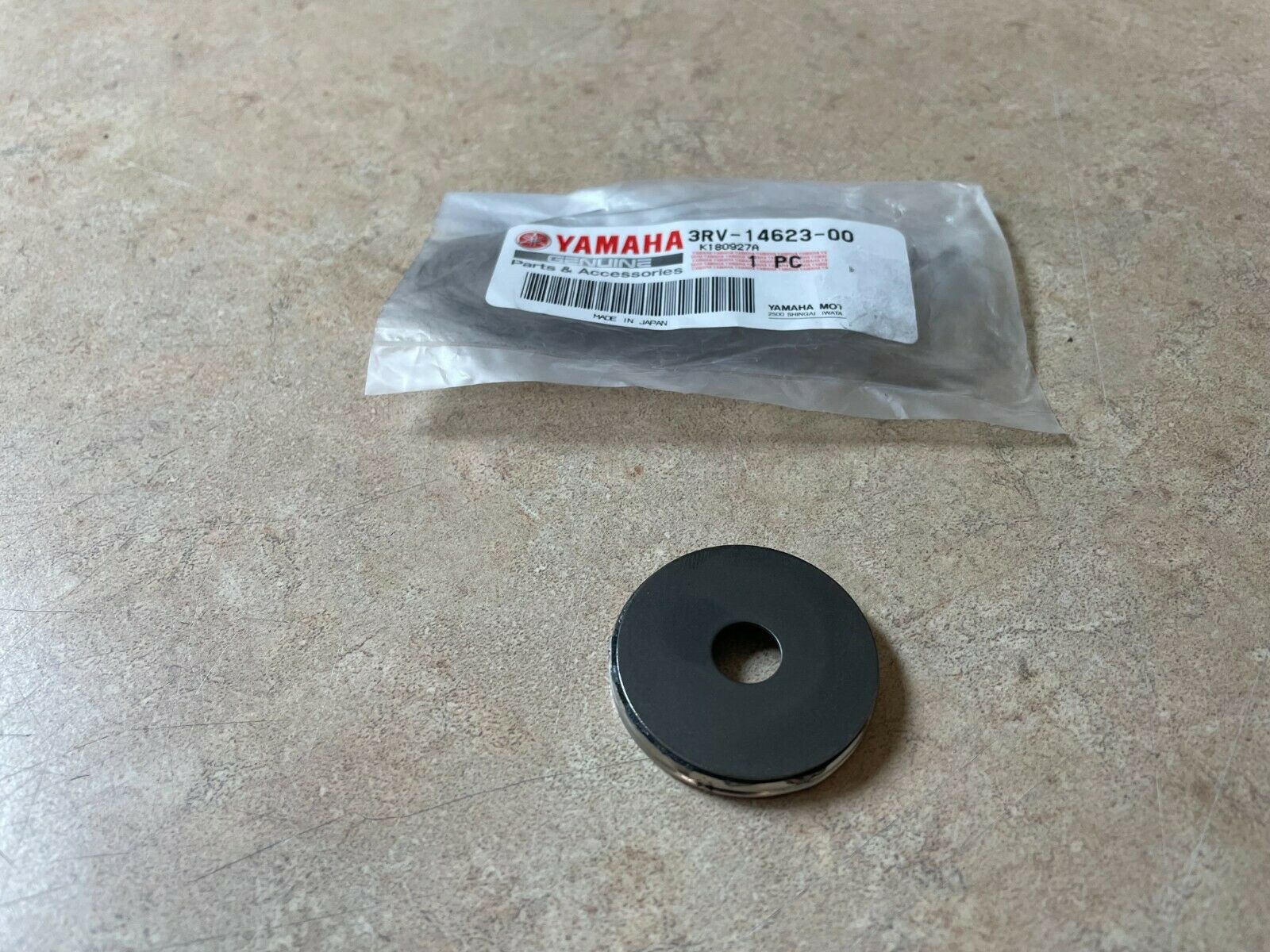 New OEM Head Pipe Exhaust Gasket For The 1983-2006 Yamaha PW80 PW 80 BW80 BW 80 - Fresh Stock Dated February 2026