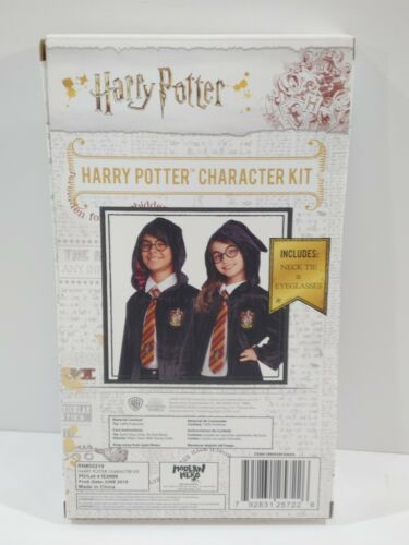 Harry Potter Character Kit with Griffindor Necktie Eyeglasses NEW Halloween - Fresh Stock Dated December 2025