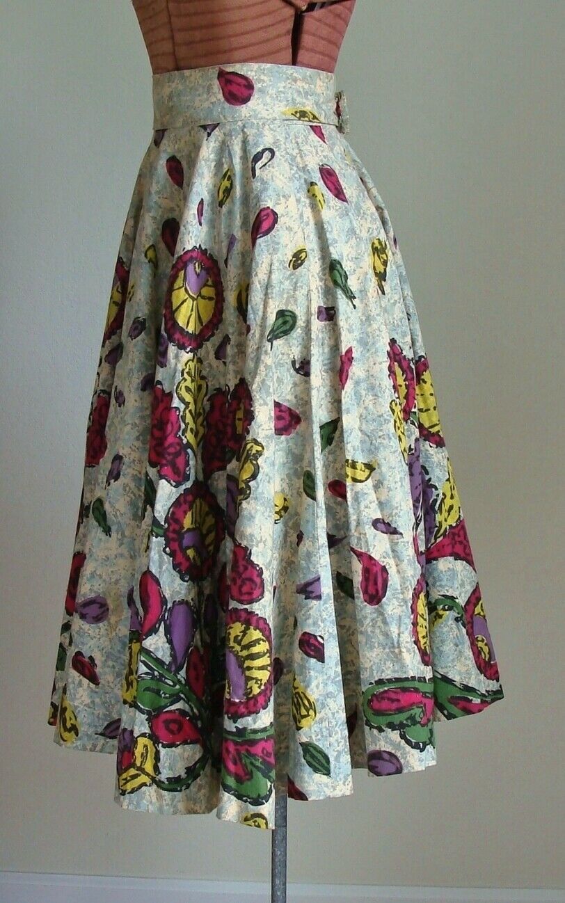 Vintage 1950's Circle Skirt by Lady Alice styled in California - Fresh Stock Dated December 2025