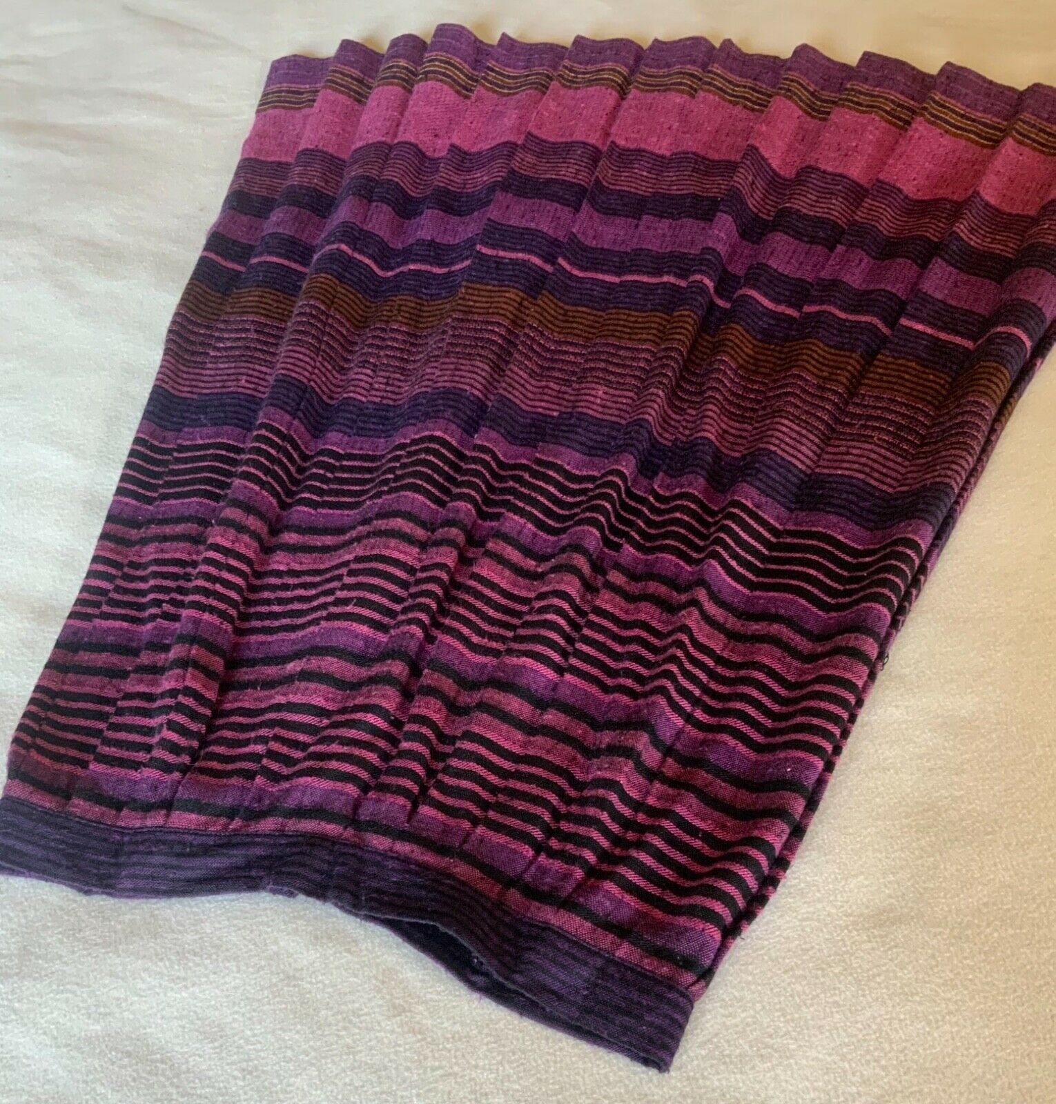 Vintage striped accordion pleat skirt by Counterparts. - Fresh Stock Dated December 2025