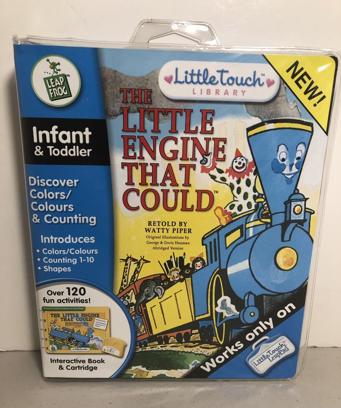LEAPFROG - LITTLE ENGINE THAT COULD LITTLE TOUCH LIBRARY  By Watty Piper - Fresh Stock Dated February 2026