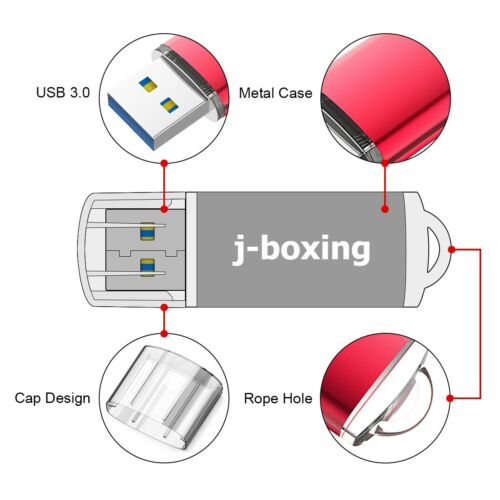 5X 64GB USB 3.0 Flash Stick USB Memory Stick Jump Drive for Computer Mac Tablets - Fresh Stock Dated February 2026