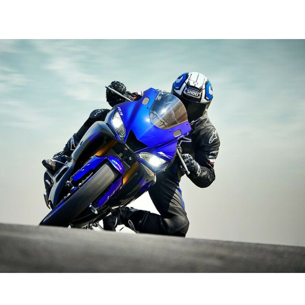 For Yamaha R3 2015 - 2020 - 2x H7 White 6000K LED Headlight Bulbs Upgrade Kit - Fresh Stock Dated February 2026