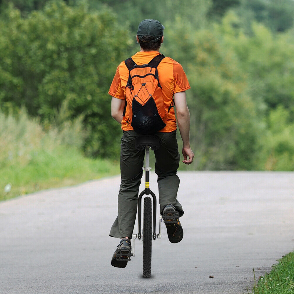 20 In Unicycle Wheel Balance Uni Cycle Fun Bike Fitness Circus Cycling Exercise - Fresh Stock Dated February 2026