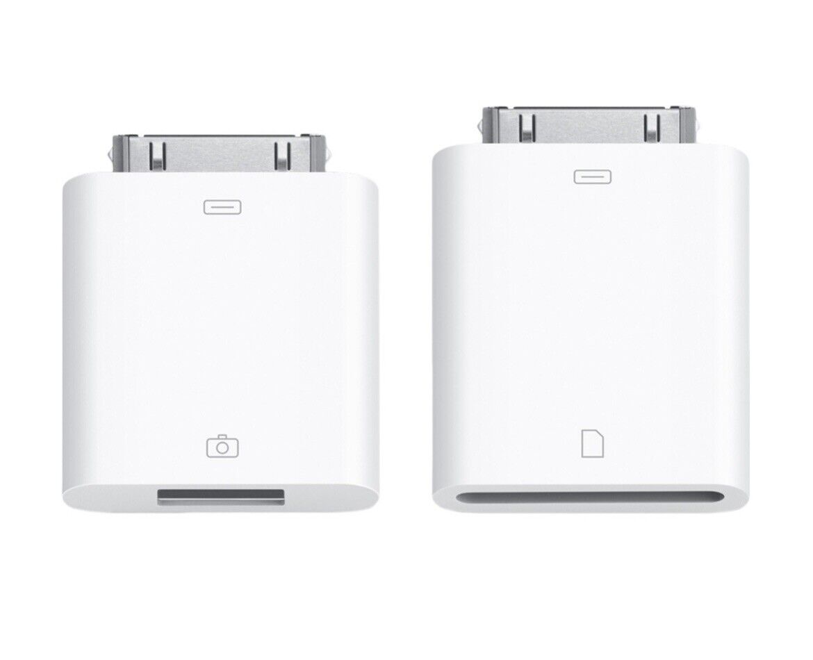 Apple iPad Camera Connection Kit - Adaptors A1358 & A1362 NEW in box w/booklet - Fresh Stock Dated February 2026