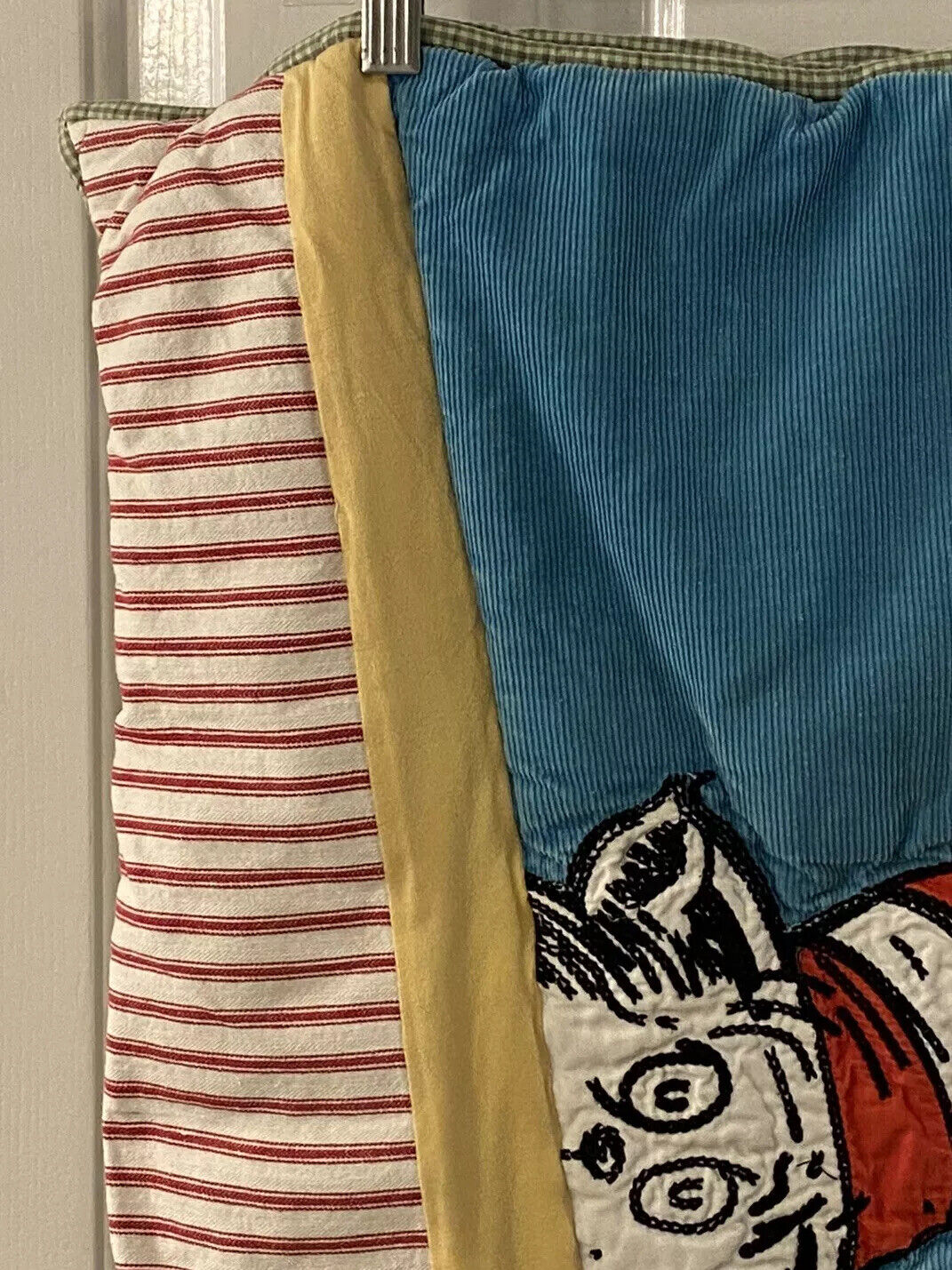 Pottery Barn Kids Dr. Seuss Cat In The Hat Quilted Standard Sham EUC 19” x 26” - Fresh Stock Dated February 2026