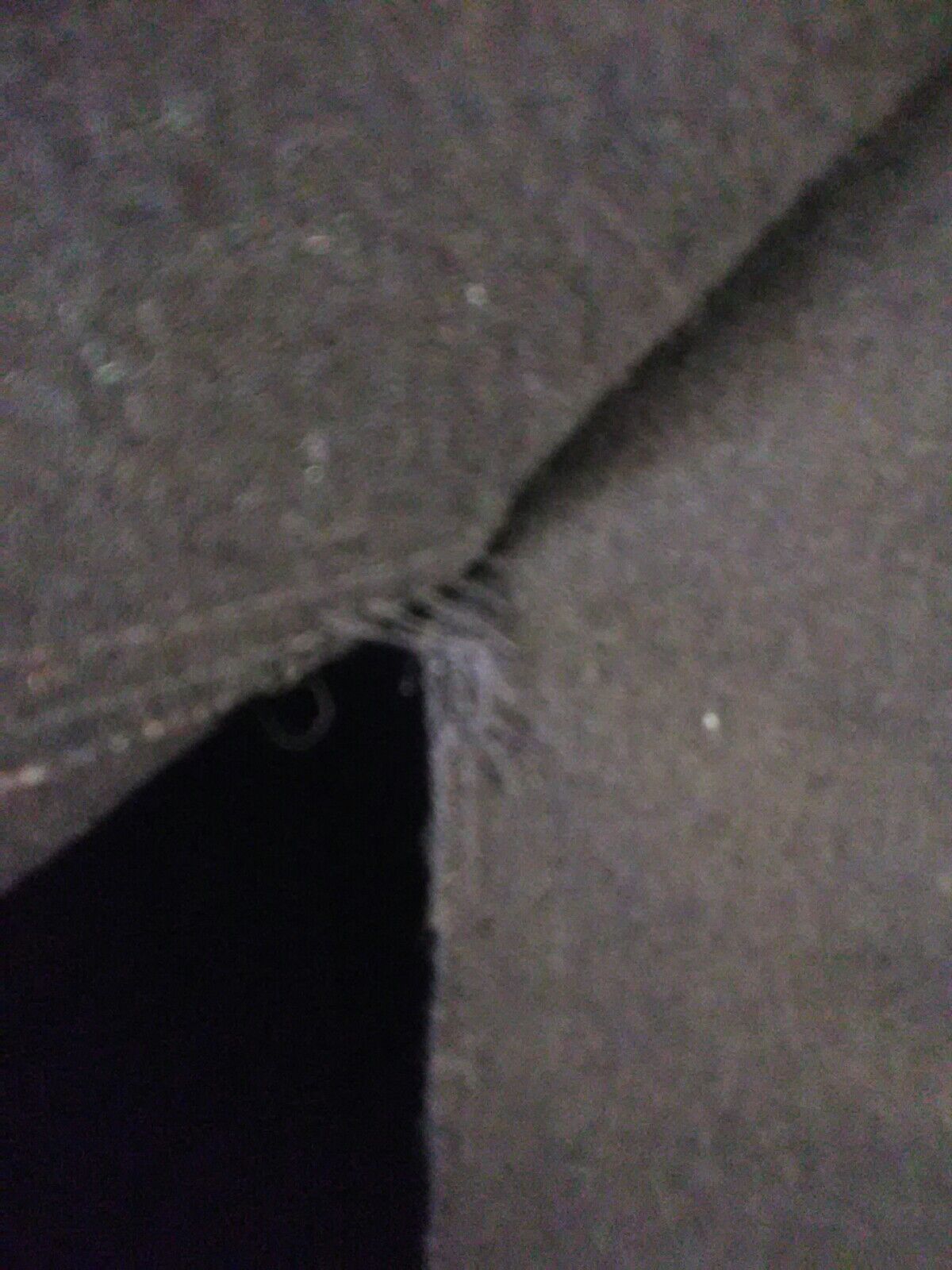 Vintage 100% Wool Long Black Skirt Lined Double Pockets Front Split - Fresh Stock Dated March 2026