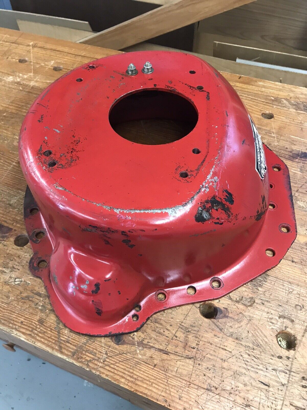 Lakewood 1965-1978 Ford 289 302 351 Scattershield Bellhousing With Plate - Fresh Stock Dated February 2026