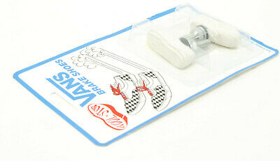 Kool Stop bicycle bike Vans BMX THREADED brake pads WHITE (PAIR) *MADE IN USA* - Fresh Stock Dated February 2026